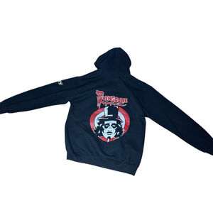 Svengoolie Official Chicken Thrower Pull-Over MeTV‎ Hoodie Double Sided Size M